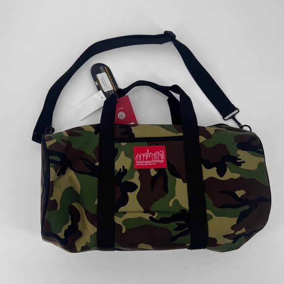 Manhattan Portage Chelsea Drum Bag-Camo-Medium - Picture 1 of 5